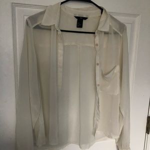H&M button down blouse